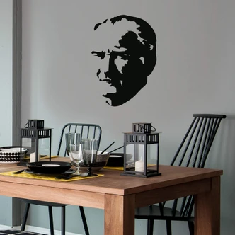 Sticker mural - Mustafa Kemal Atatürk 
