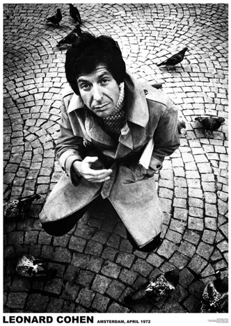 Poster Leonard Cohen - Amsterdam '72, Poster (59,4 x 84 cm) Poster Leonard Cohen - Amsterdam '72, Poster (59,4 x 84 cm)
