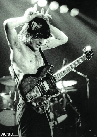 Poster AC/DC - Angus Young 1979, Poster (59,4 x 84 cm) 