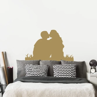 Kissing Couple 1 Wall sticker 