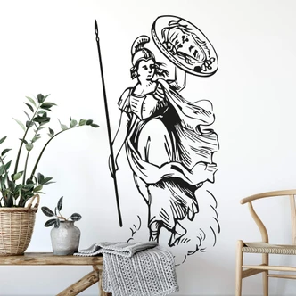 Sticker mural - Athéna 