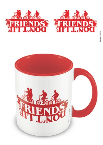 Krus, keramikkrus Stranger Things - Friends Don't Lie 