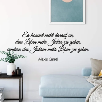 Wandtattoo Es kommt nicht darauf an... 