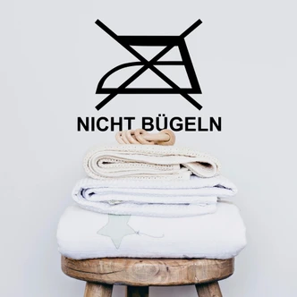 Wandtattoo Wäschezeichen Nicht Bügeln Wandtattoo Wäschezeichen Nicht Bügeln