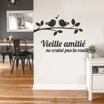 Wandtattoo Vieille amitié ne craint pas la rouille 