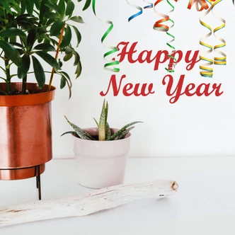 Happy New Year Wall sticker 
