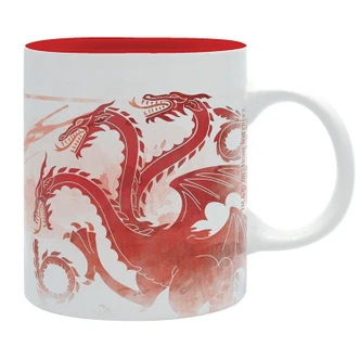 Krus, keramikkrus Game Of Thrones - Red Dragon 