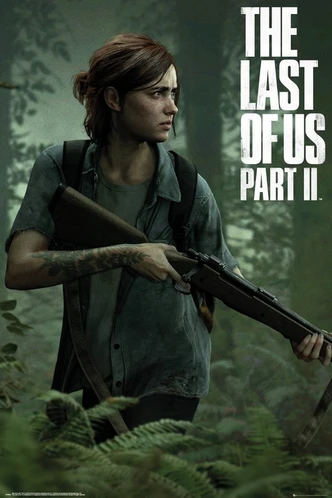 Poster, film poster The Last of Us 2 - Ellie 61x91,5 cm Poster, film poster The Last of Us 2 - Ellie 61x91,5 cm