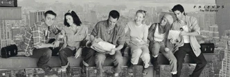 Filmaffiche Friends - Wolkenkrabber, poster (158 x 53 cm) 