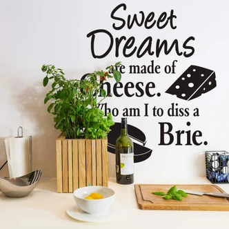 Cheese Dreams wallsticker 