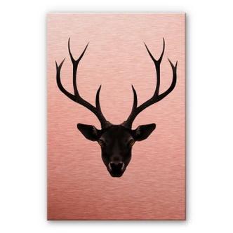 Alu-Dibond koper effect - Ireland - Black Deer 