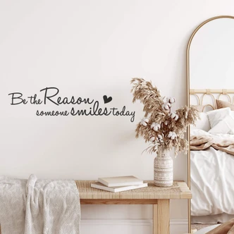 Adesivo murale - be the reason... 
