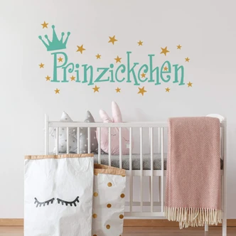 Wandtattoo Prinzickchen (2-farbig) 