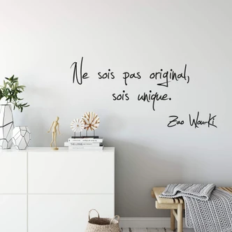 Adesivo murale - Ne sois pas original... 