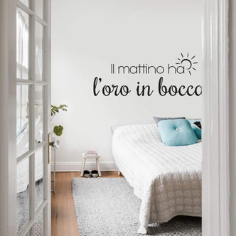 Il mattino ha l'oro in bocca 