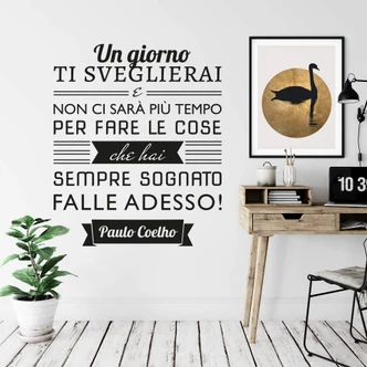 Un giorno... - Wall Sticker 