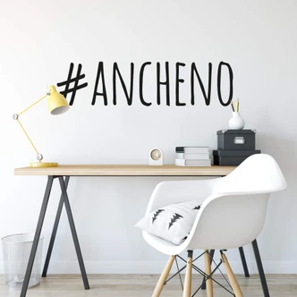 Adesivo murale -  Anche no 