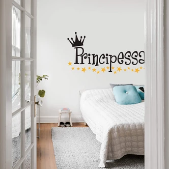 Wandtattoo Principessa (2-farbig) Wandtattoo Principessa (2-farbig)