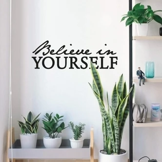Wandtattoo Believe in yourself 