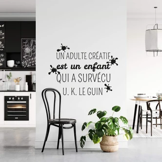 Wandtattoo Un adulte créatif... 