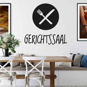 Wandtattoo Gerichtssaal 