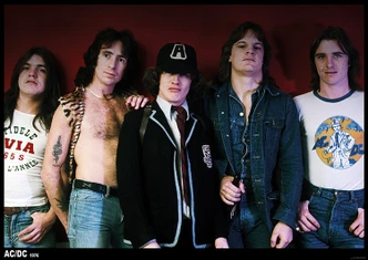 Poster AC/DC - 70s Groep, Poster (84,1 x 59,4 cm) 