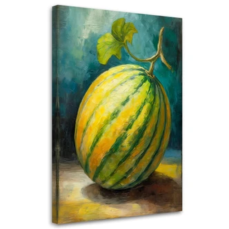 Leinwandbild Melone Frucht 