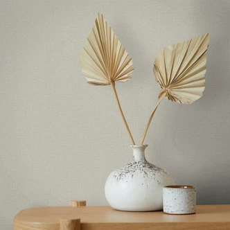 Vliestapete mit leichter Struktur beige Uni 