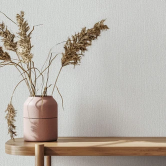 Vliestapete in grau, beige Struktur Uni Modern  