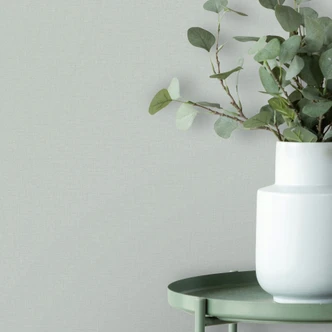 Vliestapete Strukturiert Uni Modern matt in Grau 