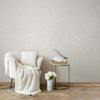 Vliesbehang beton, effen gipslook in wit Vliesbehang beton, effen gipslook in wit