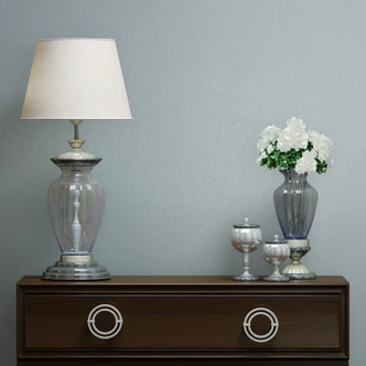 Vliestapete Strukturiert Uni Modern matt in Blau Vliestapete Strukturiert Uni Modern matt in Blau