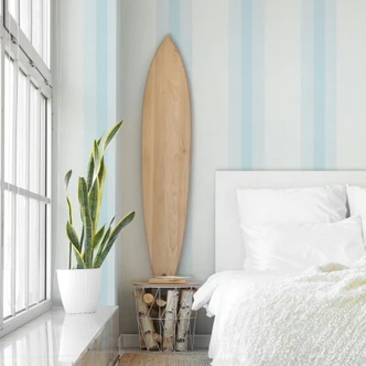 Papel pintado no tejido Rayas Classic mate en azul Papel pintado no tejido Rayas Classic mate en azul