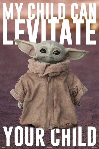 Poster, Filmposter Star Wars: The Mandalorian - Baby Yoda 61x91,5 cm 