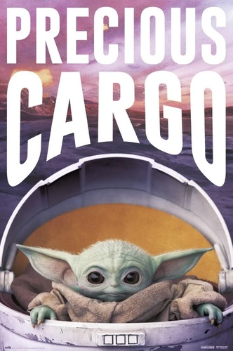 Poster, film poster Star Wars: The Mandalorian - Precious Cargo 61x91,5 cm Poster, film poster Star Wars: The Mandalorian - Precious Cargo 61x91,5 cm