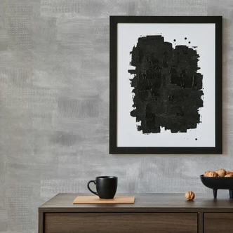 Vliestapete Putzoptik, Betonoptik Uni Geometrisch matt in Grau 