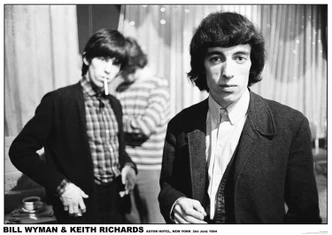 Poster Rolling Stones - New York 1964, Poster (84,1 x 59,4 cm) 