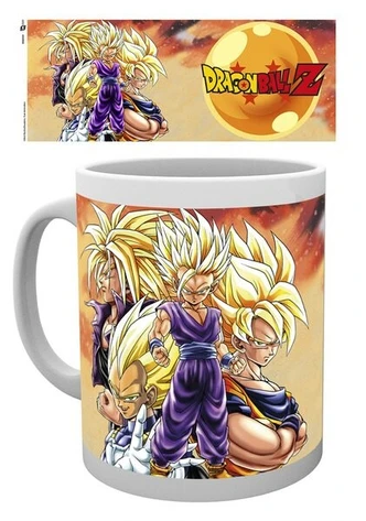 Tasse, Keramikbecher Dragon Ball Z - Super Saiyans 