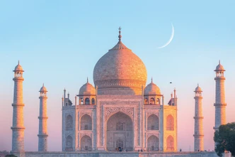 Poster Taj Mahal - Sunset 91,5x61 cm 