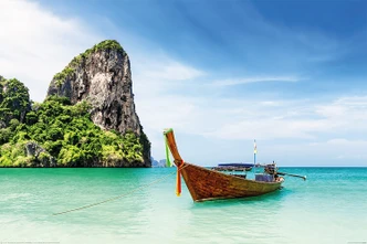 Poster Thailand - Thai Boat 91,5x61 cm 
