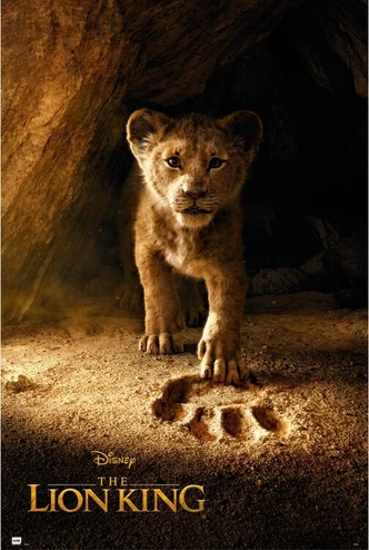Poster, film poster The Lion King - Simba 61x91,5 cm Poster, film poster The Lion King - Simba 61x91,5 cm