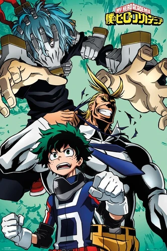 My Hero Academia Leinwanddruck 50x75cm - Wandbild Für Zimmer & Büro