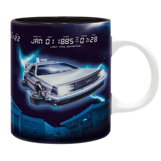 Tasse, Keramikbecher Zurück in die Zukunft - Delorean Tasse, Keramikbecher Zurück in die Zukunft - Delorean
