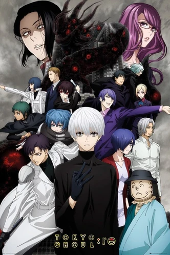 Poster, film poster Tokyo Ghoul: RE - Key Art 3 61x91,5 cm 