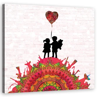 Stampe su tela, Banksy bambini su pistole Stampe su tela, Banksy bambini su pistole
