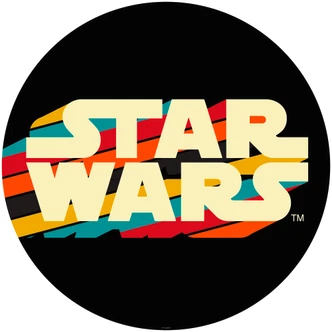Selbstklebende Vlies Fototapete - Star Wars Typeface - 125 x 125 cm Selbstklebende Vlies Fototapete - Star Wars Typeface - 125 x 125 cm