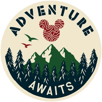 zelfklevend behang - Mickey Adventure - 125 x 125 cm 