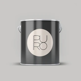Premium väggfärg grå - Tygmatt väggfärg för interiör - PURO c1001 cool grey 