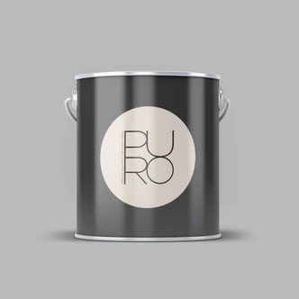 Premium väggfärg grå - Tygmatt väggfärg för interiör - PURO c1002 cool grey 