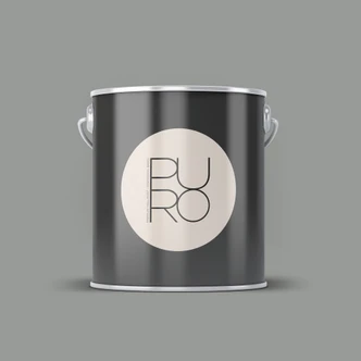 Premium väggfärg grå - Tygmatt väggfärg för interiör - PURO c1003 cool grey 